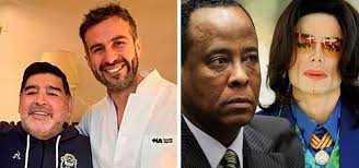 Sinistra coincidência une mortes de Maradona e Michael