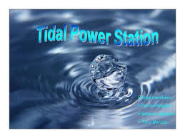 By The Tidal Washers!!!. Contents Why do we need renewable energy? How  Tidal Energy works? Examples and Pictures Advantages Disadvantages Future  Quiz.