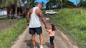 Dwayne johnson brings his daughter as his date to the golden globes. Dwayne Johnson Shares Adorable Pic Holding His Daughter S Hand Says Every Man Needs A Daughter Celebrities News India Tv