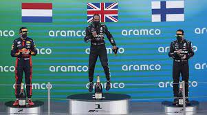 Dutch racing driver richard verschoor ended up just outside the podium on the silverstone circuit during the formula 2 main race. Lewis Hamilton Wins Spanish Gp Achieves Most Podium Finishes In F1 History Sports News The Indian Express