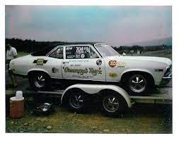 Heres A Rare Shot Of Grumps Nova Not Many Pics Of This Taken From Facebook Oldschoolnhra Drag Racing Cars Chevy Muscle Cars Old Race Cars