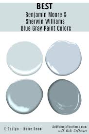 Best Blue Gray Interior Paint Colors
