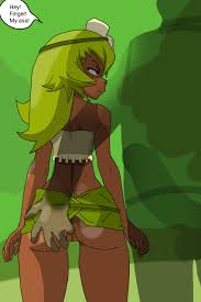 Rule 34 Dev - 1girls amalia anal anal_fingering angry ankama anus ass  ass_grab back_view bottomless bubble_butt clothed dark-skinned_female  english_text female female_focus fingering grabbing grabbing_ass green_hair  hand_on_ass huge_penis ...