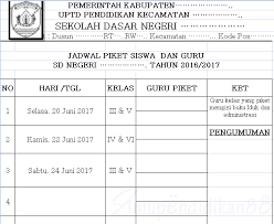 Admin dari blog info terkait buku 2020 juga mengumpulkan gambar. Contoh Laporan Kegiatan Guru Piket Nusagates