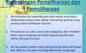 Pemeliharaan dan pemuliharaan sumber dapat. Pemeliharaan Dan Pemuliharaan Alam Sekitar Cute766