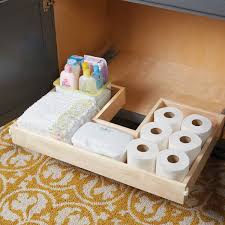 under sink pull out bath vanity
