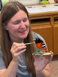 We have Mother's Day Take & Make kits designed by Missy Sigler, available  to pick up at the library! These kits are free, but are only available