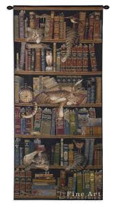 Hang 'em on walls, drape 'em on beds, divide a room, hide your secret stuff. Classic Tails Tapestry Wall Hanging Picture Of Cats Books H55 X W27