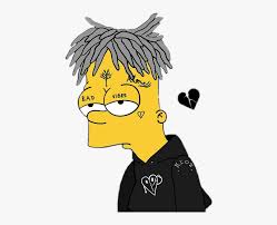 Share the best gifs now >>>. Xxxtentacion Simson Sad Pain Freetoedit Bart Simpson Trap Edit Free Transparent Clipart Clipartkey