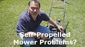 Self propelled mowers are not self driven. Very Common Fix For Your Self Propelled Push Mower Youtube