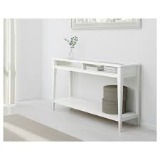 Liatorp series consists of furniture in a romantic country style with beautiful, delicate details and shapes. Liatorp Console Table White Glass 52 3 8x14 5 8 Ikea
