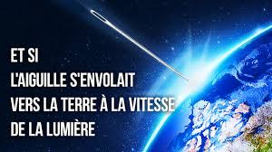 Mais depuis octobre 1957 des milliers de satellites artificiels (fabriqués par l'homme) ont été. Et Si Une Petite Aiguille Frappait La Terre A La Vitesse De La Lumiere Youtube