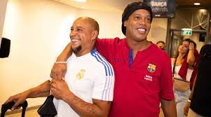 Maybe you would like to learn more about one of these? Real Madrid Legends Vs Barcelona Legends Ronaldinho Rolls Back The Years Hits Crossbar Sports News The Indian Express