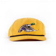 Mallard Hat Duck Camp Hats Black Accents Yellow Accents