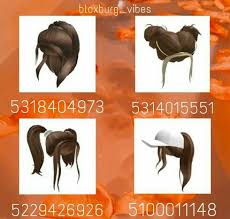 Heyy guys here are part 2 for brown aesthetic hairs found on the roblox catalog can be used in games such as bloxburg or other. Brown Hair 7 Not Mine Roblox Pictures Roblox Codes Roblox Roblox