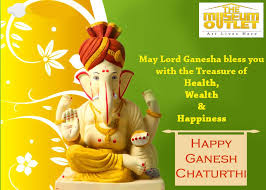 May Lord Ganesha Bless You With The Treasure Of Health Wealth Happiness Happyganeshchaturthi Happy Ganesh Chaturthi Wishes Happy Ganesh Chaturthi Ganesh