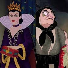 We grew up watching that jealous stepmother terrorize snow white until she was forced to run away. Evil Queen Evil Queen Disney Horror Dark Disney