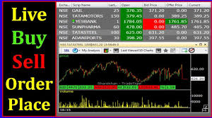 How To Place Buy And Sell Order In Trading Software In Details In Hindi Live Sharekhan Tutorials