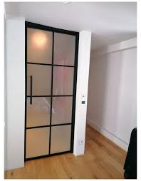 The large glass panel allows natural light to flow between rooms our frameless interior glass sliding door is complete internal door includes hardware track kit & 8mm thick safety glass panel, 4 nylon. Metal Framed Door Aluminium Doors Interior Decor Black Glass Doors Privacy Glass In 2021 Glass Doors Interior Internal Glass Doors Frosted Glass Interior Doors