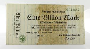 This set off a chain of events that included occupation, hyperinflation and. Inflation Deutsche Reichsbahn Eine Billion Mark 1923 Original Koschalka Schmuck Militaria