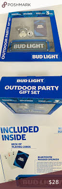 3 Piece Bud Light Outdoor Party Gift Set In 2020 Outdoor Party Bud Light Party Gifts