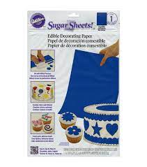 Wilton Sugar Sheets Edible Decorating Paper 1pk