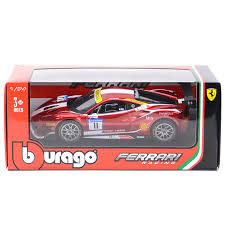 Hot wheels basic 10 cars gift pack assortment. Bburago 1 24 Ferrari 488 Challenge Racing Edition Edition Alloy Car Model Collection Gift Toy Die Cast Alloy Model Diecasts Toy Vehicles Aliexpress
