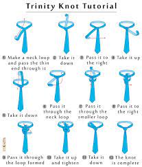 The stripes help the knot stand out and allow you to form the cool star shape that is possible with the trinity knot. How To Tie A Trinity Knot