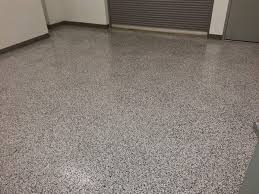 Saddle tan epoxy blended flakes. Black White And Gray Epoxy Flake Garage Floor