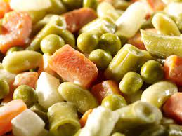 Macédoine de légumes (mixed vegetables). Macedoine De Legumes Crudites Et Salades Bonduelle
