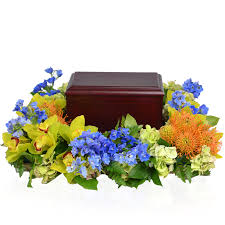 Padmé's funeral theme | sad cinematic version. Urn Wreath Green Blue Funeral Flowers