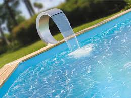 Cascade De Piscine En Inox Ubbink Mamba Jardideco