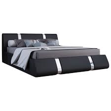 Most upholstered beds also have platform frames that often double up as storage spaces. Rio Modern Upholstered Low Profile Platform Bed W Storage