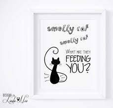 Smelly Cat Smelly Cat What Are They Feeding You Friends Tv Wall Decor Printables Smelly Cat Tv Decor