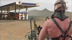 Learn more about actor george murphy, who starred in little miss broadway opposite shirley temple and later served as a u.s. Colbert Mocks Needless Gas Panic By Channeling Mad Max Video