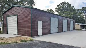 24x51 Side Entry Garage Workshop Prefab Garage Price Online Garage Decor Metal Buildings Small Shed Plans