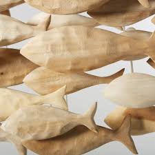 Avant de prendre le rouleau, tu devrais préparer un plan. Deco Murale Poissons En Albizia 104x49 Mascate Maisons Du Monde