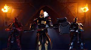 In the seaspn x battle pass trailer, we can see a fresh set of new skins for you to unlock over the coming season. Fortnite Tier 100 Skin For Fortnite Season 10 Meet Ultima Knight And Yes That S A Dragon Glider Gamesradar