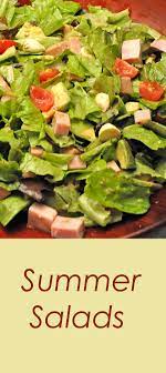 Caprese Lettuce Salad With Ham Lilies Thyme For Cooking Recipe Summer Salads Dinner Casseroles Easy Dinner Recipes