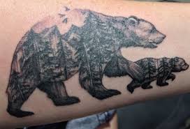 It depends on the type of design you are rooting for while getting a bear tattoo. Bear Tattoo Mama Bear Tattoos Bear Tattoos Baby Bear Tattoo