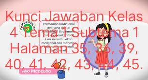 Berikut kunci jawaban tema 6 kelas 3 halaman 39 41 42 45 46 47. Kunci Jawaban Buku Tematik Siswa Kelas 4 Tema 1 Subtema 1 Pembelajaran 3 Halaman 35 36 39 40 41 42 43 44 45 Info Pesilat
