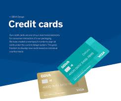 Bbva Credit Cards On Behance Credit Card Cards Design System