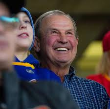 From a couple years ago, arguably the greatest captain in Blues history,  Brian Sutter.