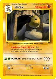 Whether you are just getting started, well underway in your career, or just exploring career options, contact card® to learn about employment opportunities near you. I Made A Shrek Pokemon Card Shrek