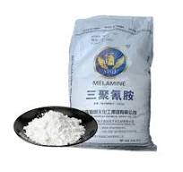Chinese White Melamine 99.8% for Formaldehyde Resin Glazing Resin Powder