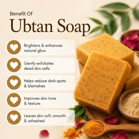 Handmade Ubtan & Skin whitening soap 🌸