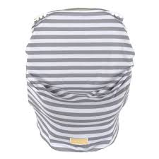Https Truimg Toysrus Com Product Images Balboa Baby Multi Use Infant Car Seat Cover Grey White Stripe 1b48 Car Seat Canopy Cover Small Luxury Cars Car Seats