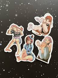 Lot Of 4 Manga Anime Waifu Feet Foot Fetish Redheaded Women Sexy Vinyl  Stickers | eBay