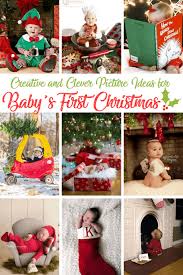 Touched by nature baby, toddler and kids unisex holiday pajamas, kids christmas tree. 20 Creative And Cute Photo Ideas For Baby S First Christmas Swaddles N Bottles