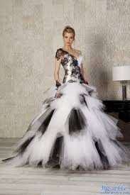 Amazing Short Black And White Wedding Dresses Find More Wedding Dresses Information About Unique Fitted Lace Top Ruffled Tulle Skirt Ball Go Indian Bridal Dress Wedding Dress Search Ball Gown Wedding Dress